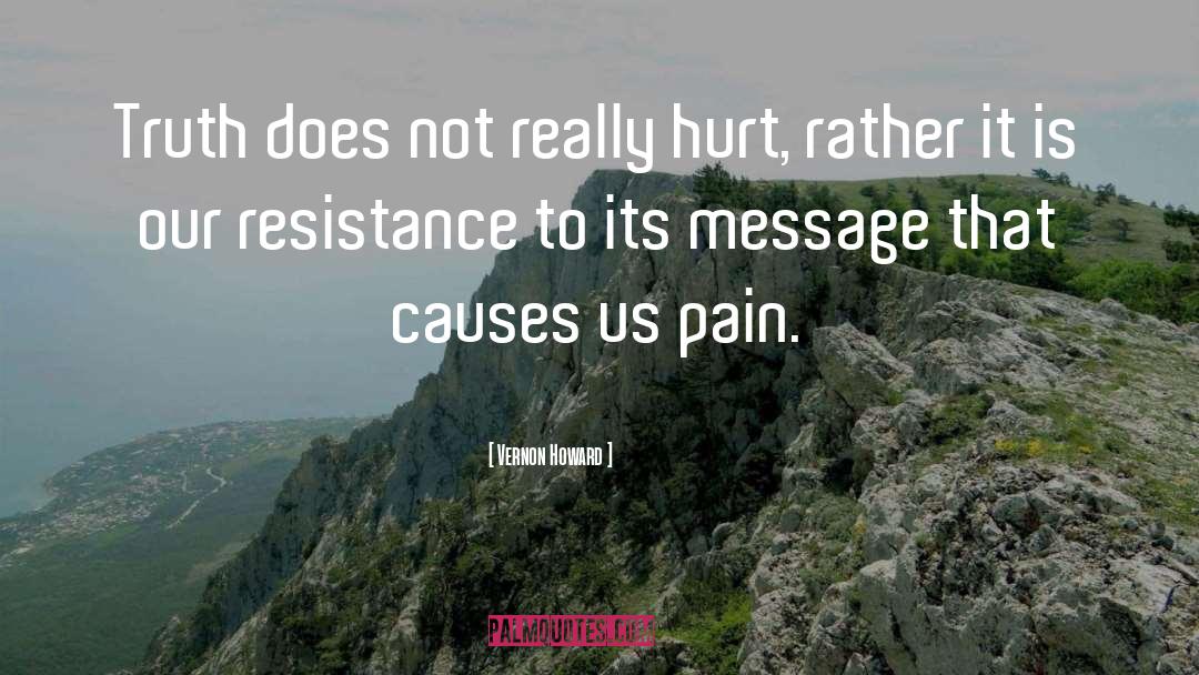Hurt Pain quotes by Vernon Howard