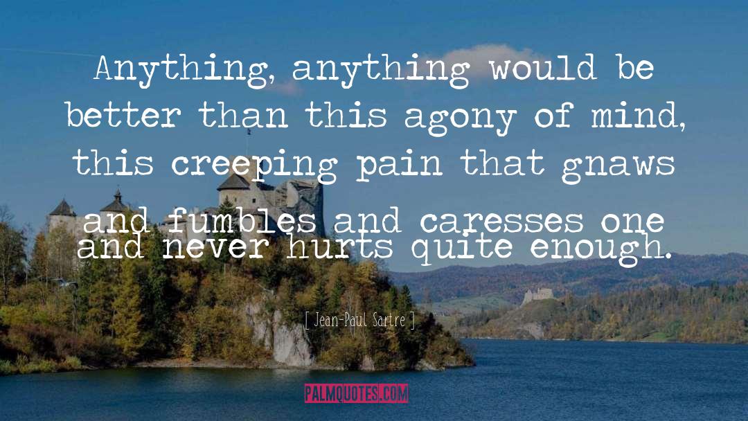 Hurt Pain quotes by Jean-Paul Sartre