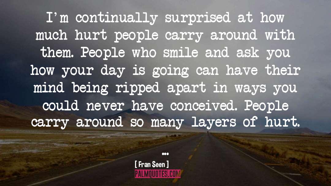 Hurt People quotes by Fran Seen