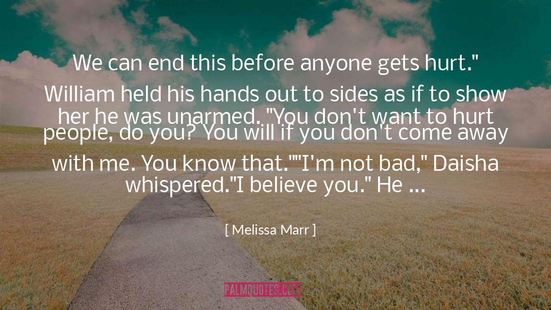 Hurt People quotes by Melissa Marr