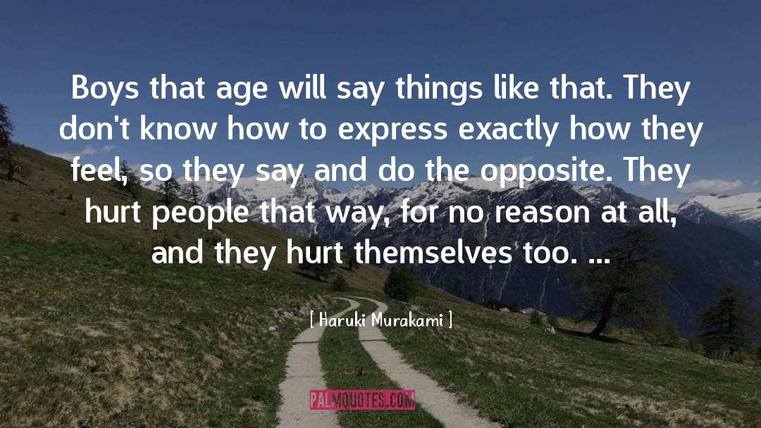 Hurt People quotes by Haruki Murakami