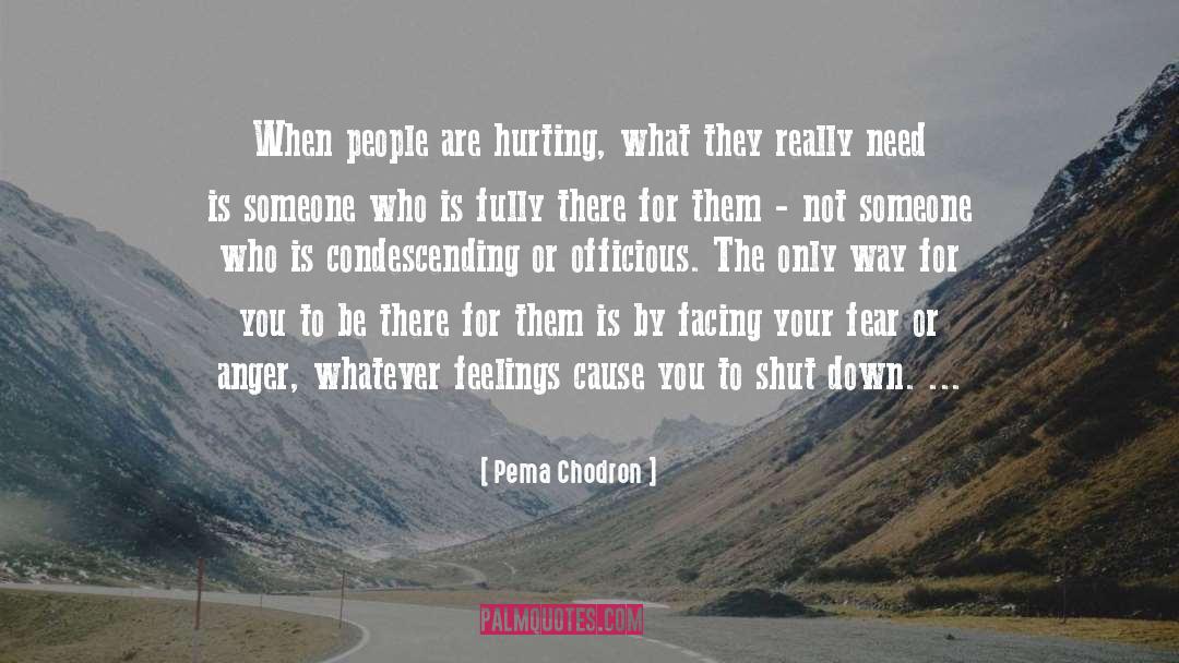 Hurt People quotes by Pema Chodron