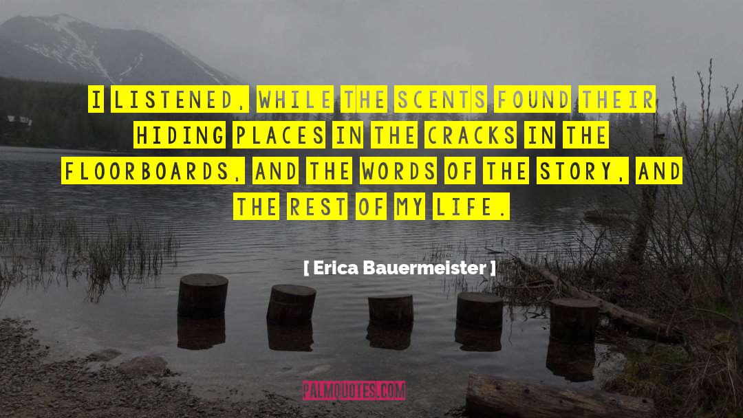 Hurtful Words quotes by Erica Bauermeister