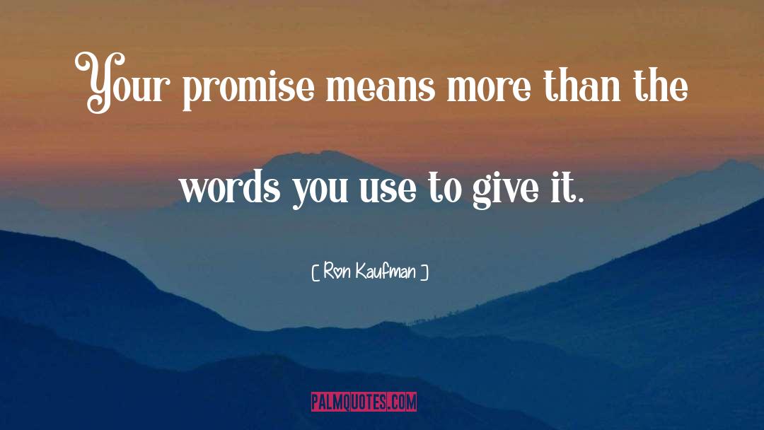 Hurtful Words quotes by Ron Kaufman