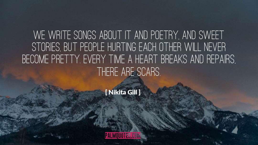 Hurting Each Other quotes by Nikita Gill