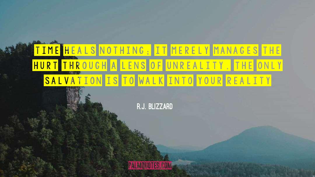 Hurting Heart quotes by R.J. Blizzard