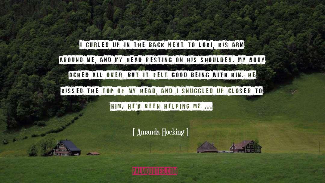 Hurting Me quotes by Amanda Hocking