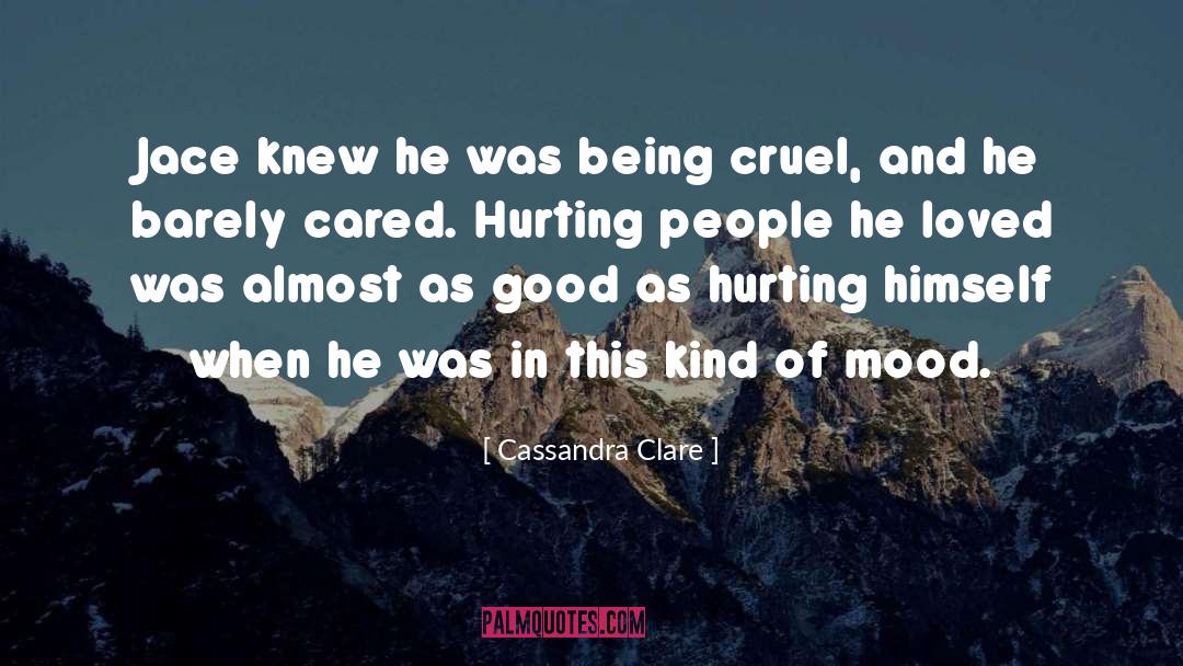 Hurting People quotes by Cassandra Clare