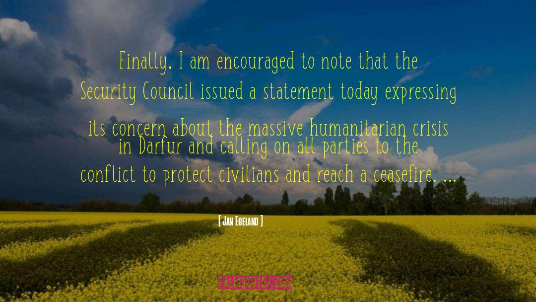 Hurunui Council quotes by Jan Egeland