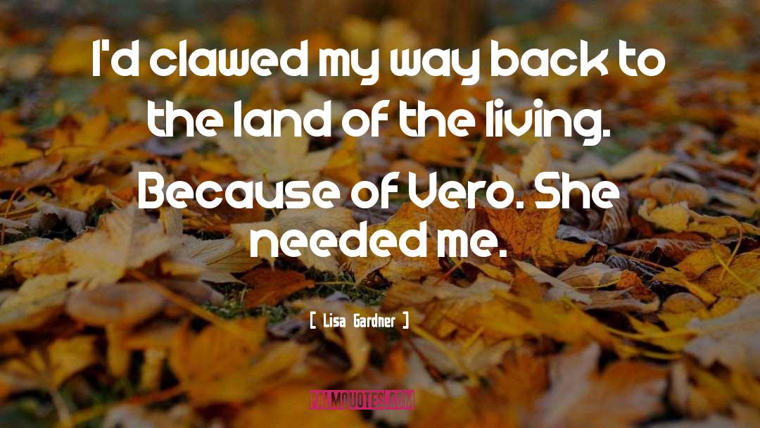 Husainy Vero quotes by Lisa Gardner