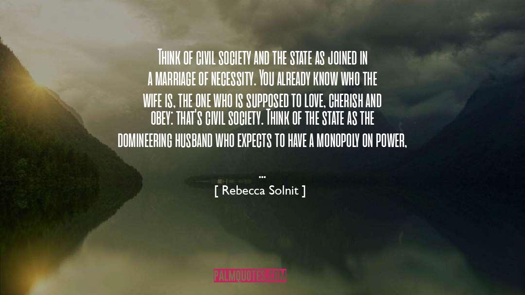 Husband And Wife Death quotes by Rebecca Solnit