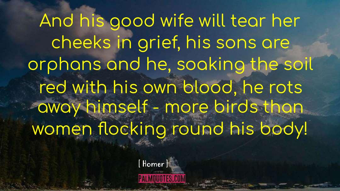 Husband And Wife Death quotes by Homer