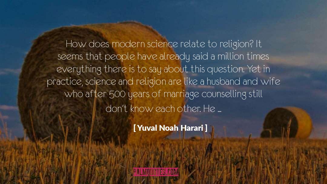 Husband And Wife quotes by Yuval Noah Harari
