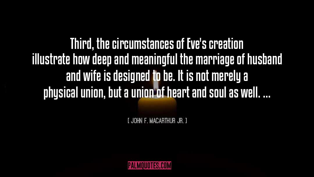 Husband And Wife quotes by John F. MacArthur Jr.