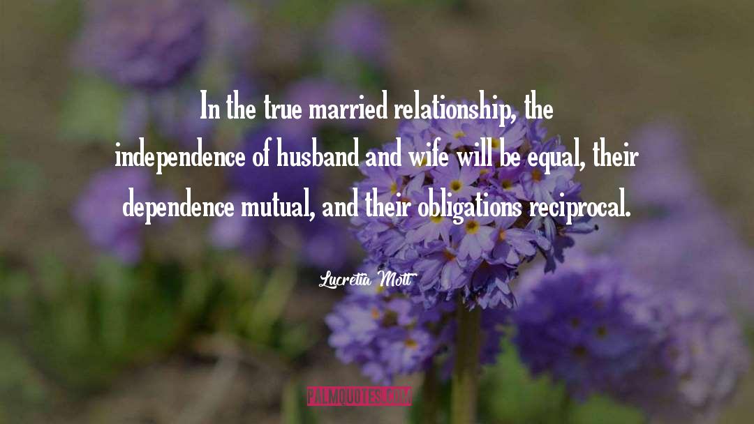 Husband And Wife quotes by Lucretia Mott