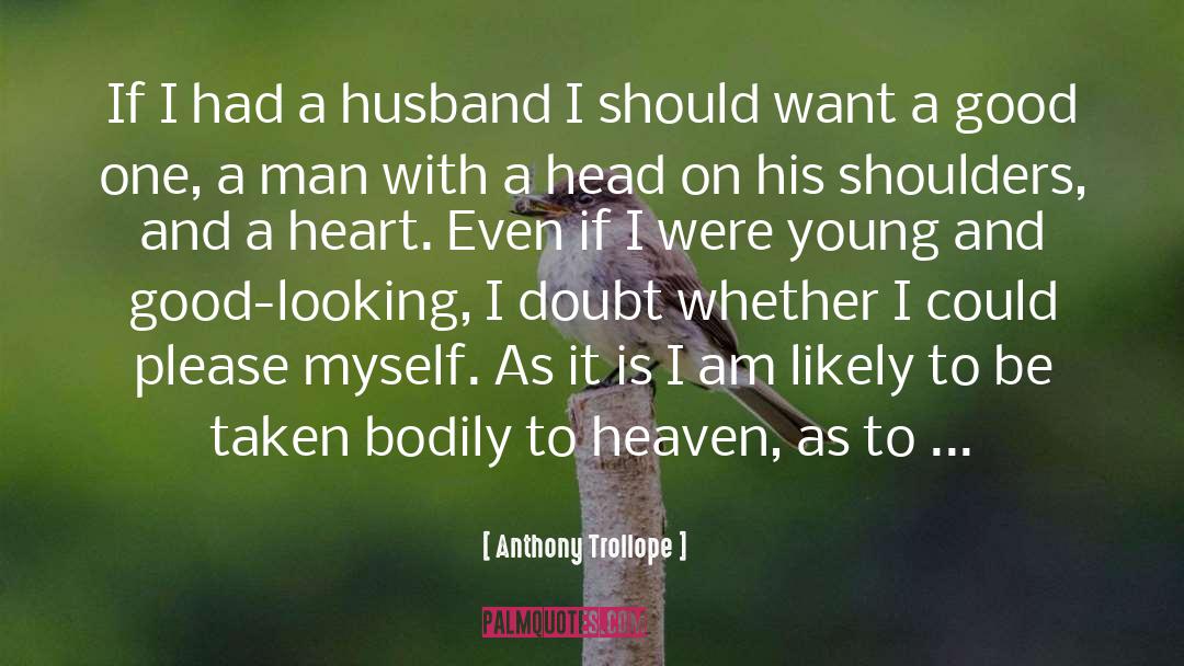 Husband And Wife Relationship quotes by Anthony Trollope