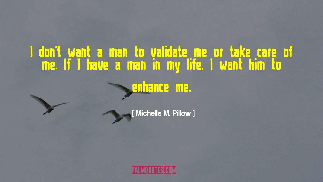 Husband Love quotes by Michelle M. Pillow