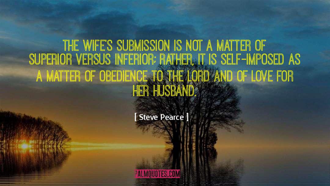 Husband Love quotes by Steve Pearce