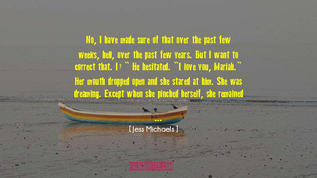 Husband Protect Wife quotes by Jess Michaels