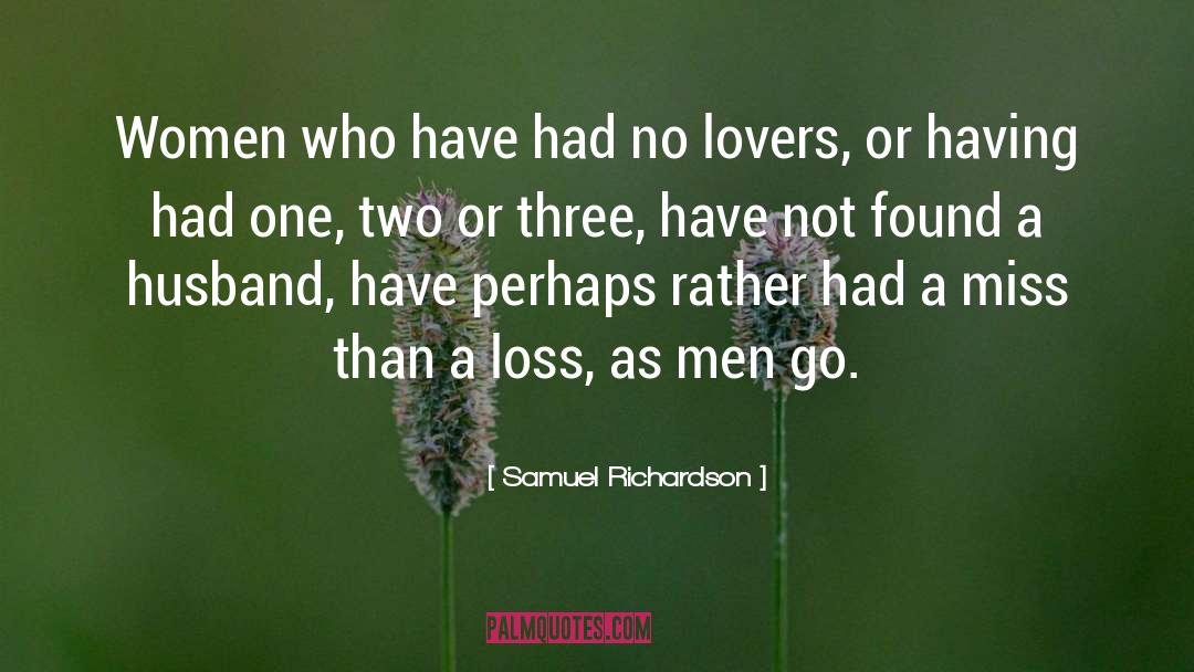 Husband quotes by Samuel Richardson
