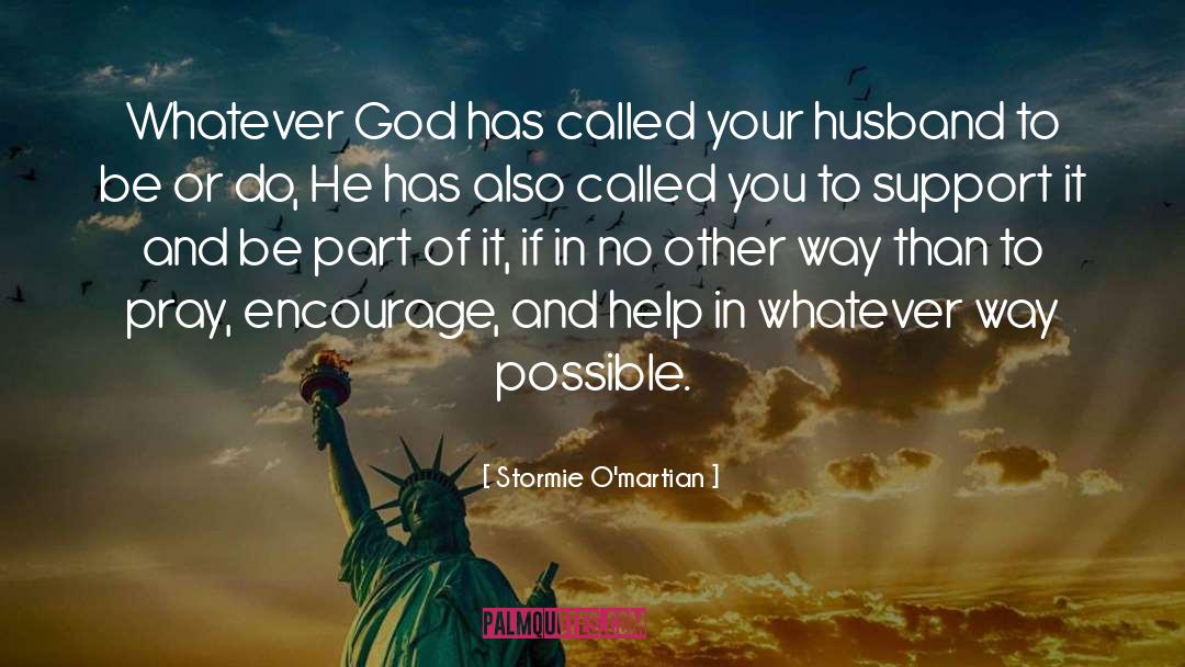 Husband To Be quotes by Stormie O'martian