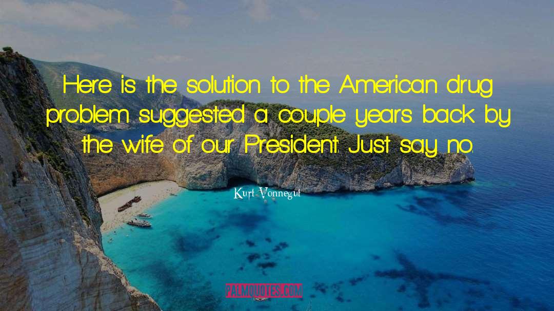 Husband Wife Problem Solution quotes by Kurt Vonnegut