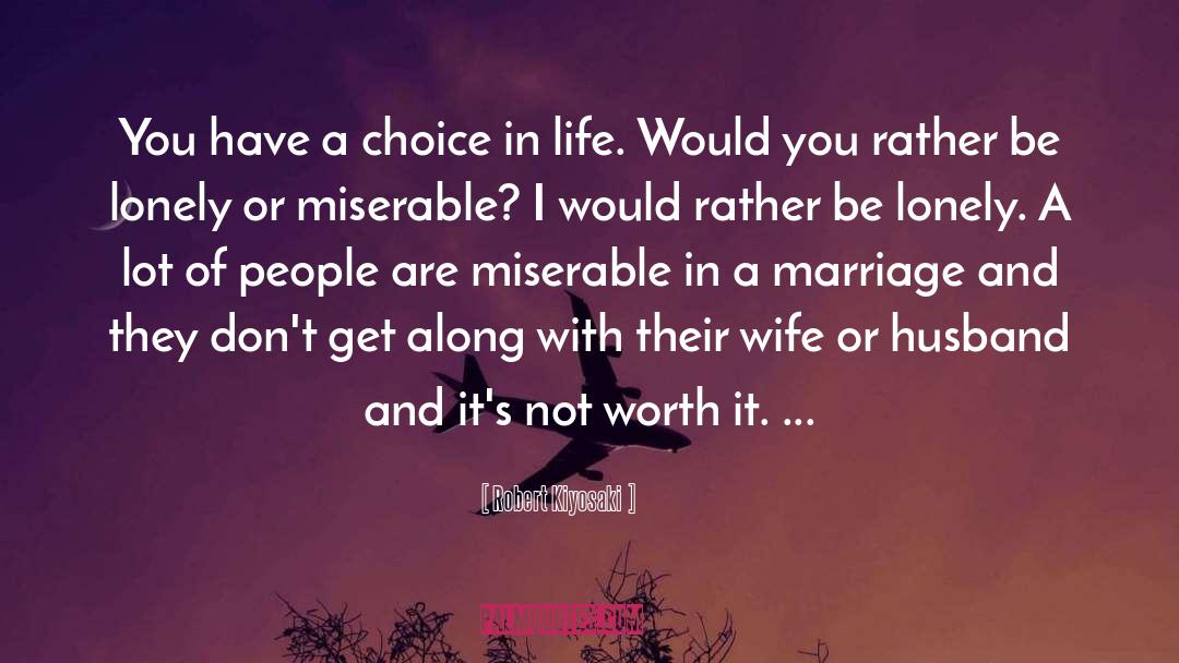 Husband Wife quotes by Robert Kiyosaki