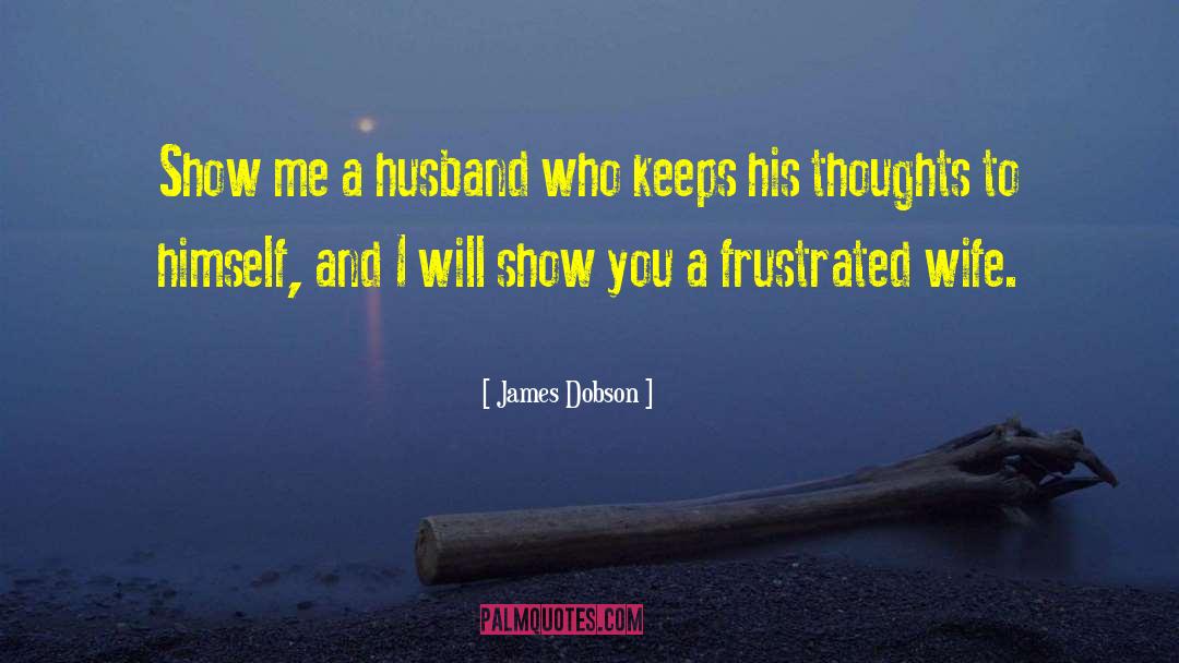 Husband Wife quotes by James Dobson