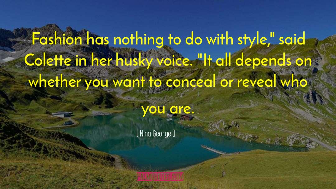 Husky quotes by Nina George