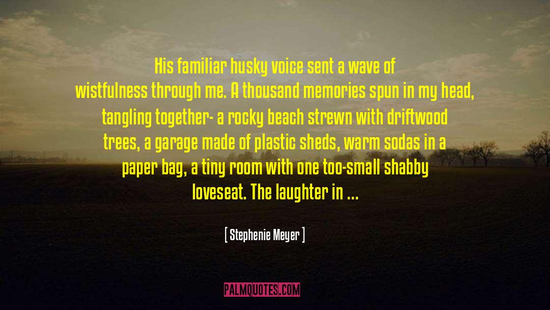 Husky Voice quotes by Stephenie Meyer