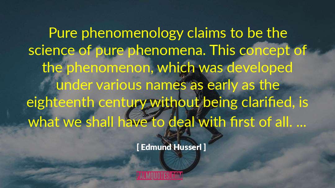 Husserl quotes by Edmund Husserl