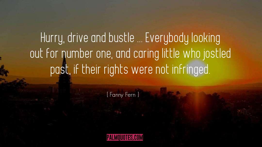 Hustle Bustle quotes by Fanny Fern