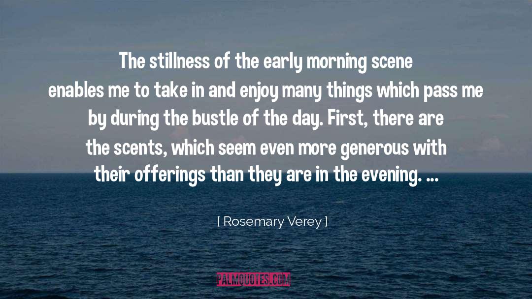 Hustle Bustle quotes by Rosemary Verey