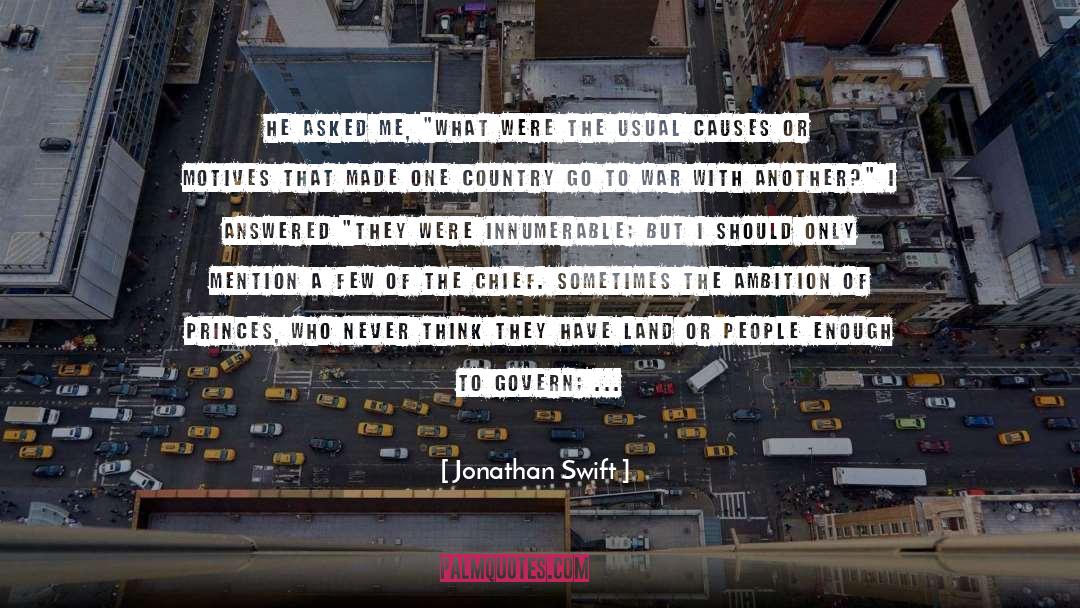 Hustler S Ambition quotes by Jonathan Swift