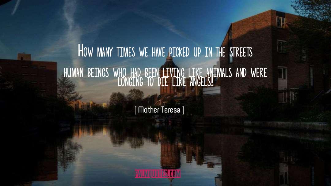 Hutia Animal quotes by Mother Teresa