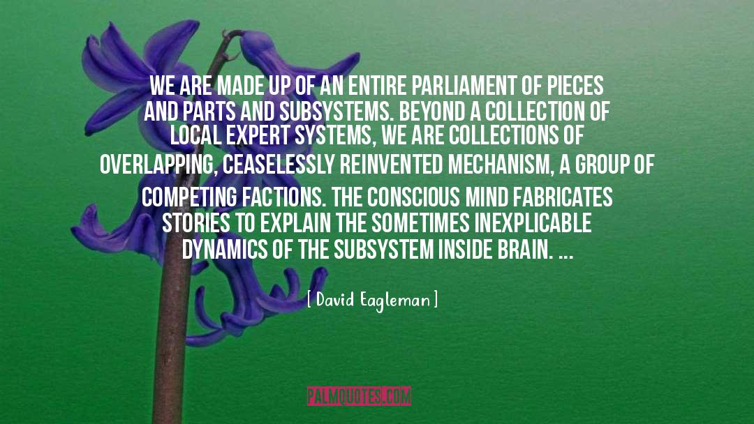 Hy Dynamics quotes by David Eagleman