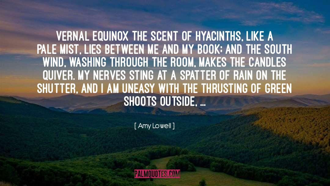 Hyacinths quotes by Amy Lowell