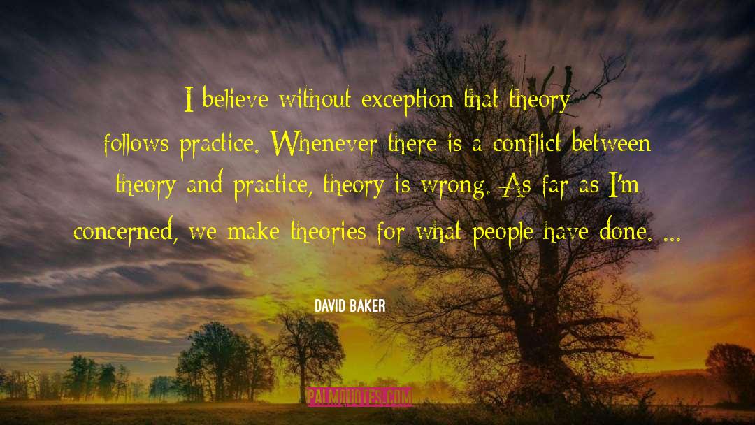 Hybrid Theory quotes by David Baker