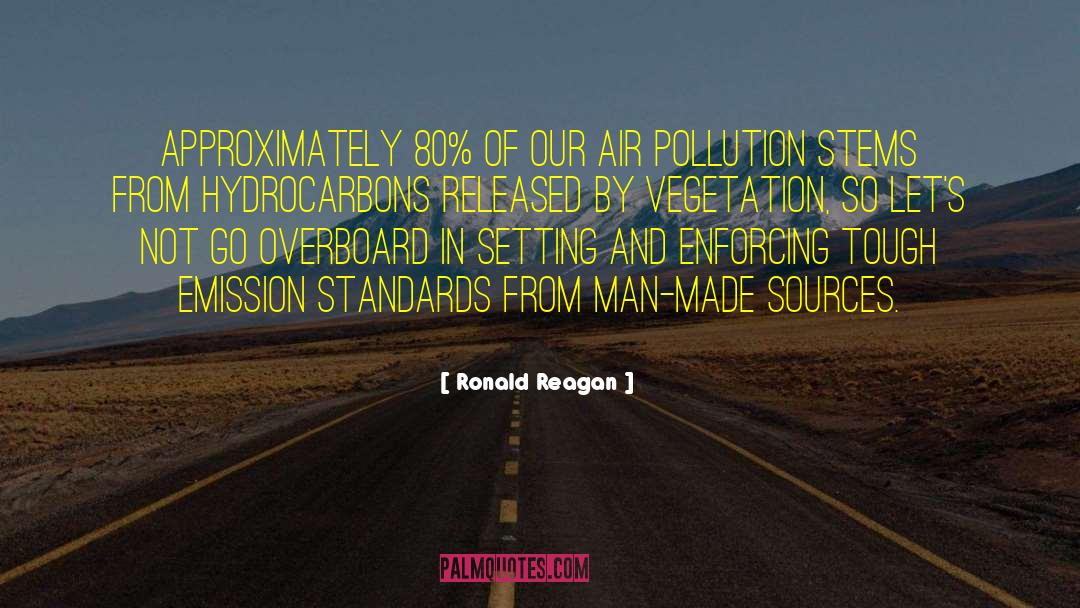 Hydrocarbons quotes by Ronald Reagan