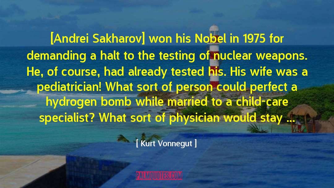Hydrogen Bomb quotes by Kurt Vonnegut