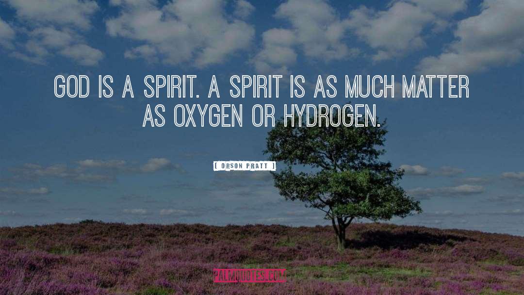 Hydrogen quotes by Orson Pratt