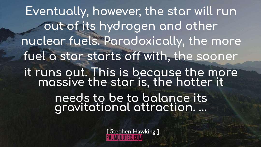 Hydrogen quotes by Stephen Hawking