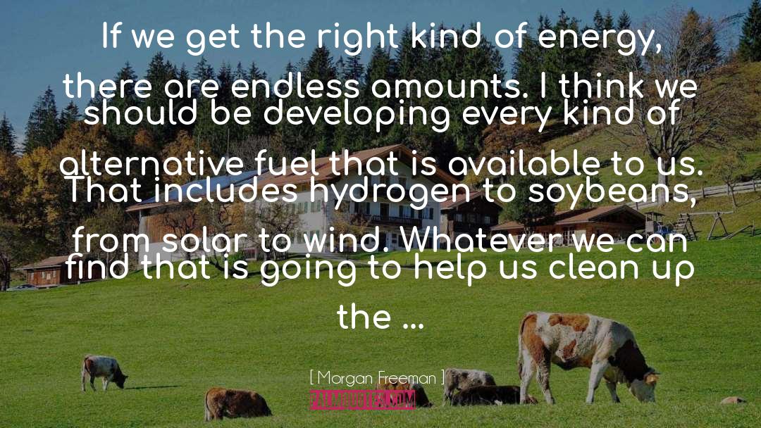 Hydrogen quotes by Morgan Freeman