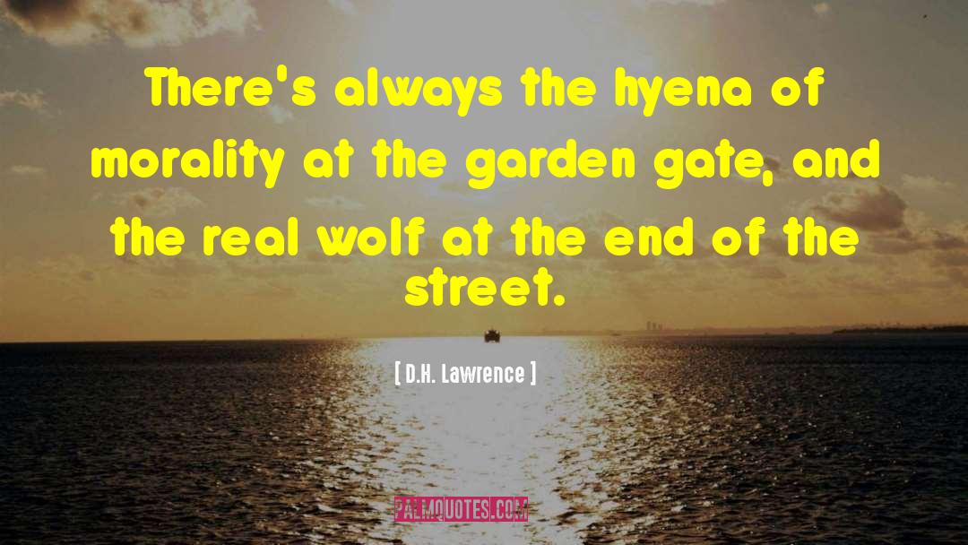 Hyena quotes by D.H. Lawrence