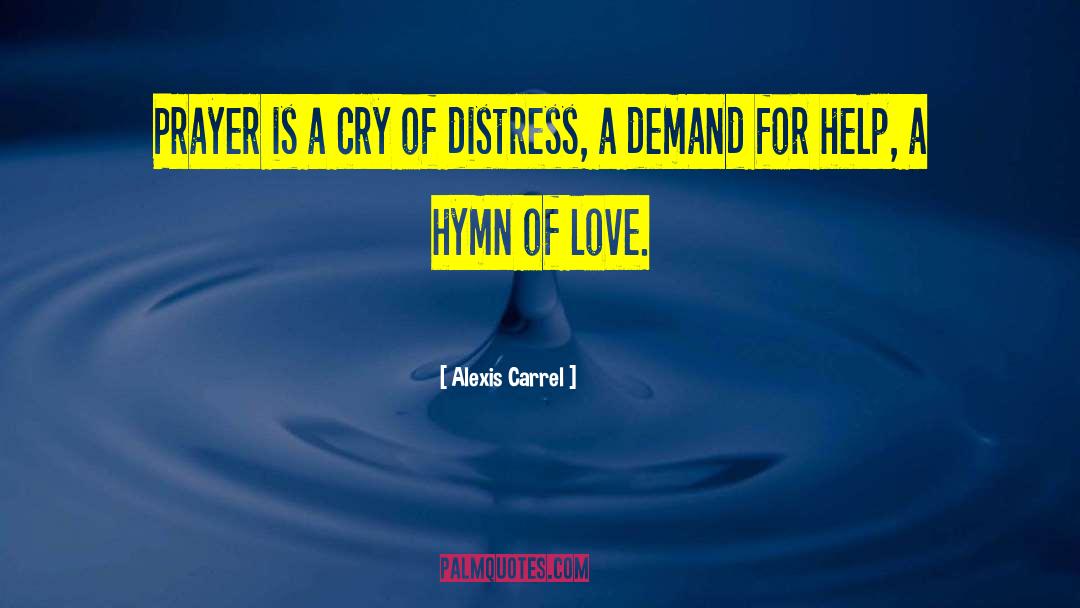 Hymn quotes by Alexis Carrel
