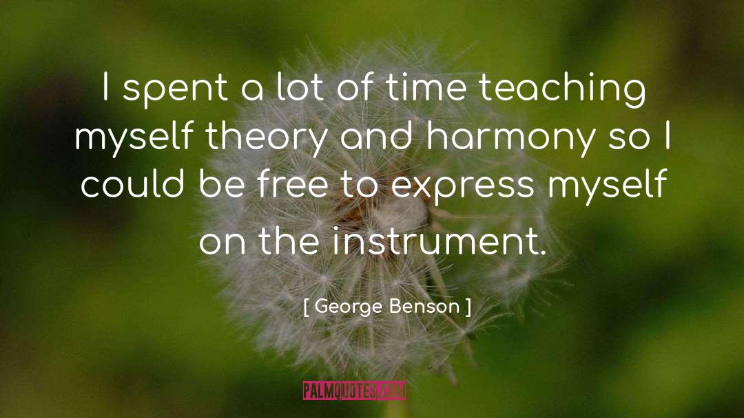 Hyper Instruments quotes by George Benson
