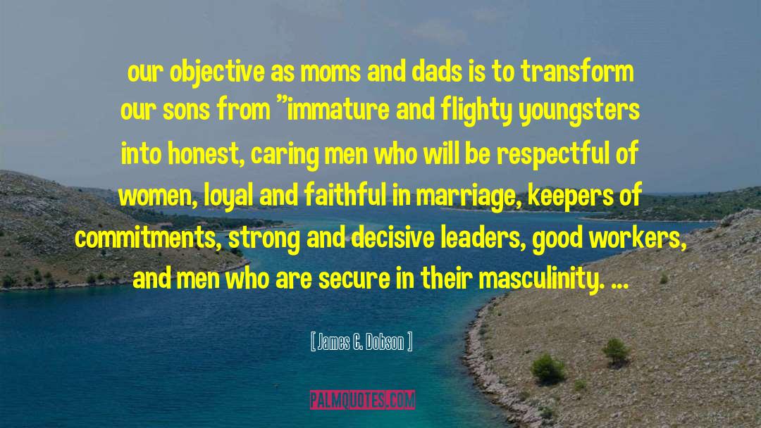 Hyper Masculinity quotes by James C. Dobson