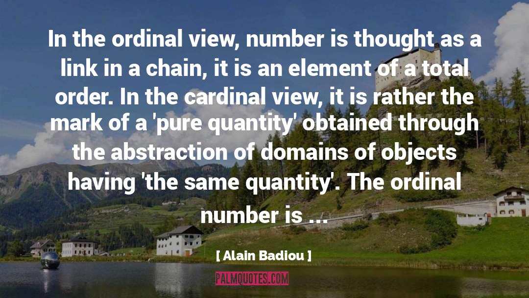 Hyper Mathematics Vision quotes by Alain Badiou