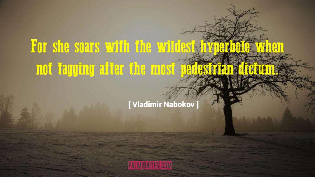 Hyperbole quotes by Vladimir Nabokov