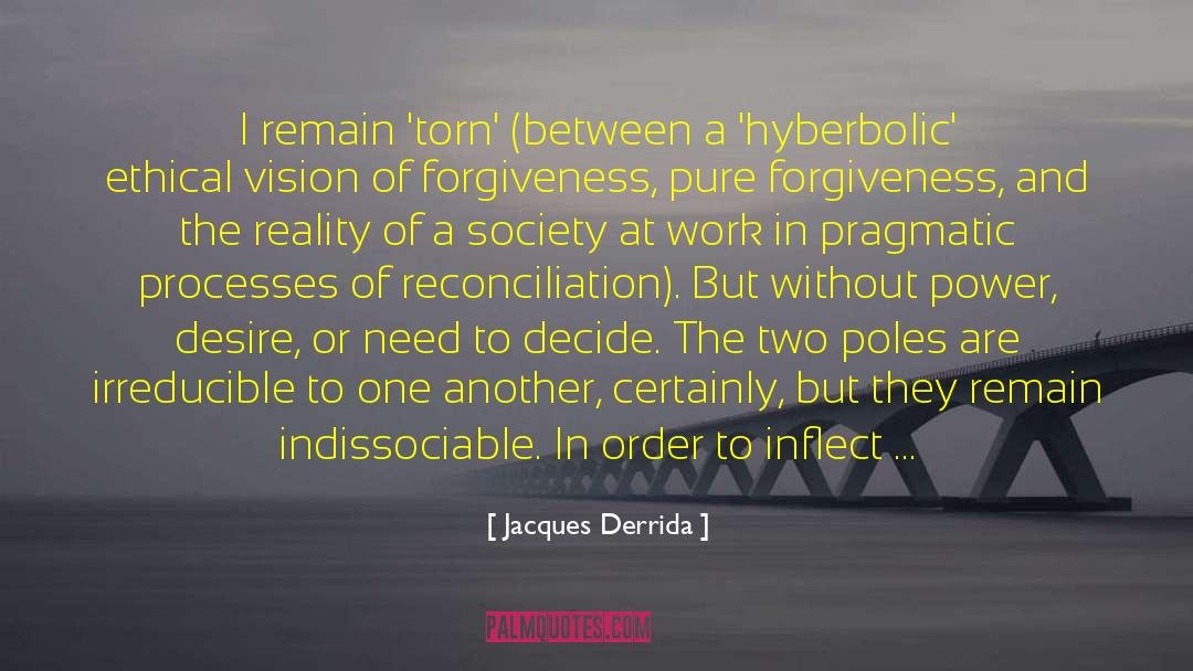 Hyperbolic Discounting quotes by Jacques Derrida